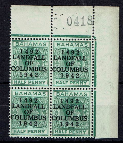 Image of Bahamas SG 162/162c UMM British Commonwealth Stamp